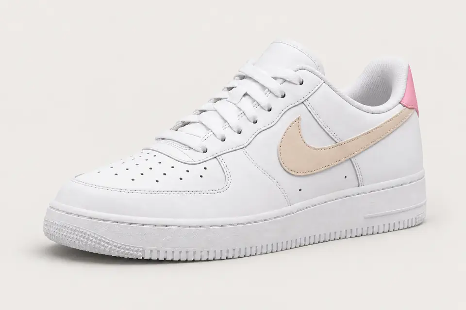 Air Force Beige Rose coloris beige, vue de trois quarts