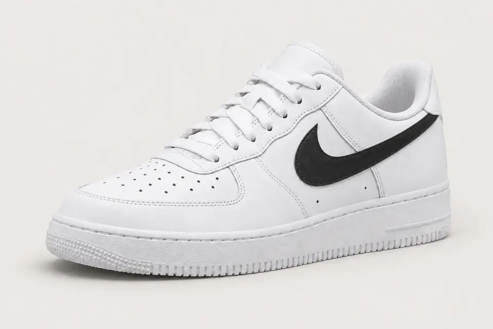 Air Force One Bébé Noir coloris noir, vue de trois quarts