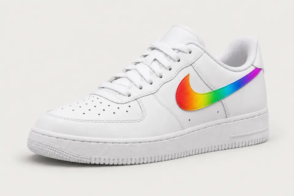 Air Force One Couleur Pastel Femme coloris multicolore, vue de trois quarts